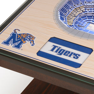 Memphis Tigers 25-Layer StadiumViews Lighted End Table - FedEx Forum