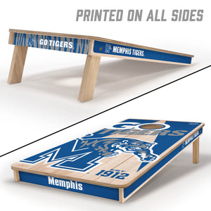 Memphis Tigers 2'x4' Cornhole Game with Bags