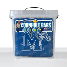 Memphis Tigers Cornhole Bags  4 Pack - Blue