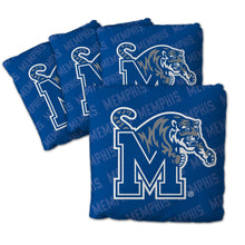 Memphis Tigers Cornhole Bags  4 Pack - Blue