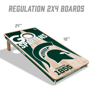 Michigan State Spartans 2'x4' Cornhole Game with Bags