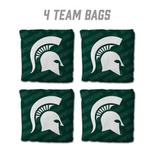 Michigan State Spartans Cornhole Bags  4 Pack - Green