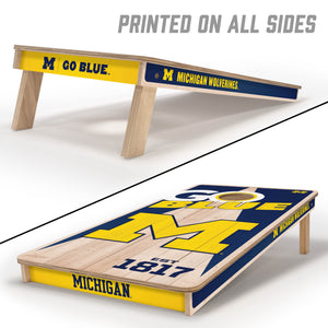 Michigan Wolverines 2'x4' Cornhole Game with Bags