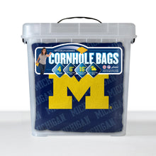 Michigan Wolverines Cornhole Bags 4 Pack - Blue