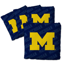 Michigan Wolverines Cornhole Bags 4 Pack - Blue