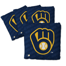 Milwaukee Brewers Cornhole Bags - 4 Pack - Blue