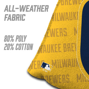 Milwaukee Brewers Cornhole Bags - 4 Pack - Yellow