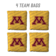 Minnesota Golden Gophers Cornhole Bags  4 Pack - Yellow