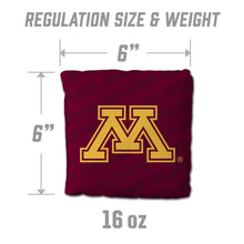 Minnesota Golden Gophers Cornhole Bags  4 Pack - Maroon