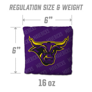 Minnesota State Mavericks Cornhole Bags  4 Pack - Purple