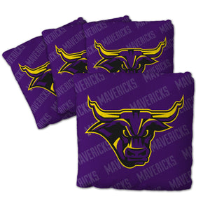 Minnesota State Mavericks Cornhole Bags  4 Pack - Purple