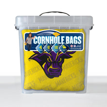 Minnesota State Mavericks Cornhole Bags 4 Pack - Yellow