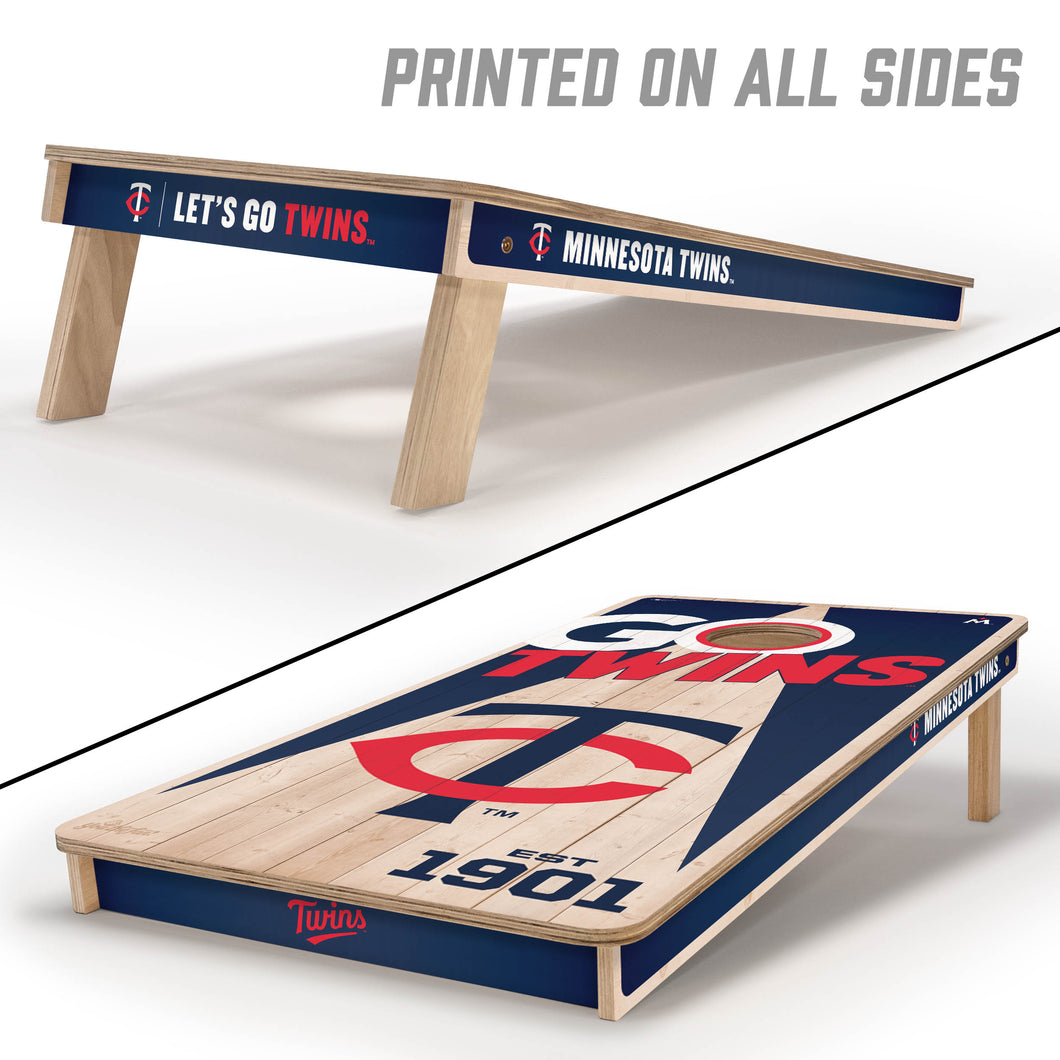 Minnesota Twins 2'x4' Cornhole Game with Bags