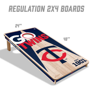 Minnesota Twins 2'x4' Cornhole Game with Bags