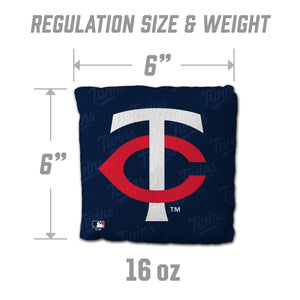 Minnesota Twins Cornhole Bags - 4 Pack - Blue