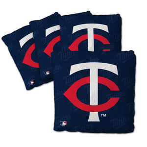 Minnesota Twins Cornhole Bags - 4 Pack - Blue