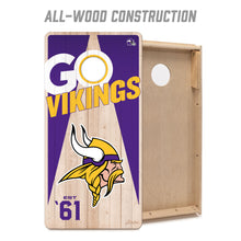 Minnesota Vikings 2'x4' Cornhole Game with Bags