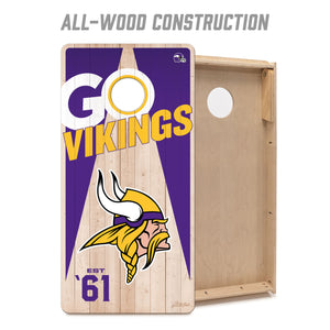 Minnesota Vikings 2'x4' Cornhole Game with Bags