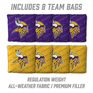Minnesota Vikings 2'x4' Cornhole Game with Bags