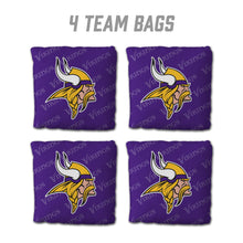 Minnesota Vikings Cornhole Bags 4 Pack - Purple