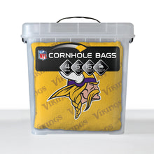 Minnesota Vikings Cornhole Bags 4 Pack - Yellow