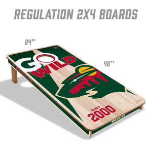 Minnesota Wild 2'x4' Cornhole Game with Bags