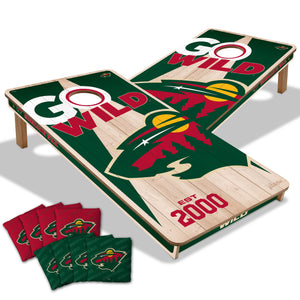 Minnesota Wild 2'x4' Cornhole Game with Bags