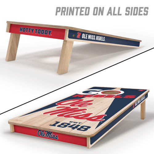 Mississippi Rebels 2'x4' Cornhole Game with Bags