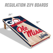 Mississippi Rebels 2'x4' Cornhole Game with Bags