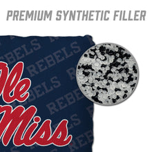 Mississippi Rebels Cornhole Bags  4 Pack - Blue