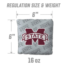 Mississippi State Bulldogs Cornhole Bags  4 Pack - Gray