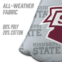 Mississippi State Bulldogs Cornhole Bags  4 Pack - Gray