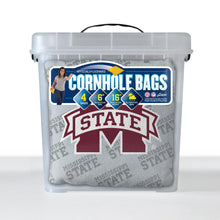 Mississippi State Bulldogs Cornhole Bags  4 Pack - Gray