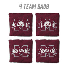 Mississippi State Bulldogs Cornhole Bags 4 Pack - Maroon