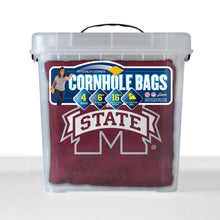 Mississippi State Bulldogs Cornhole Bags 4 Pack - Maroon