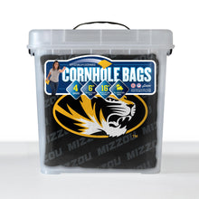 Missouri Tigers Cornhole Bags  4 Pack - Black