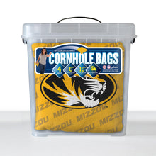 Missouri Tigers Cornhole Bags  4 Pack - Yellow