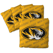 Missouri Tigers Cornhole Bags  4 Pack - Yellow