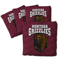 Montana Grizzlies Cornhole Bags  4 Pack - Maroon