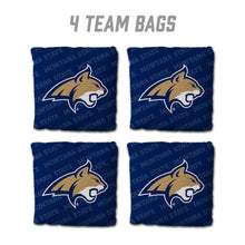 Montana State Bobcats Cornhole Bags 4 Pack - Blue