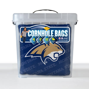 Montana State Bobcats Cornhole Bags 4 Pack - Blue