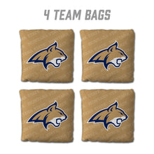Montana State Bobcats Cornhole Bags 4 Pack - Gold