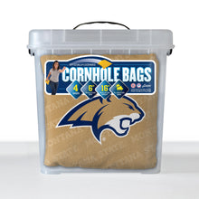 Montana State Bobcats Cornhole Bags 4 Pack - Gold