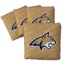 Montana State Bobcats Cornhole Bags 4 Pack - Gold