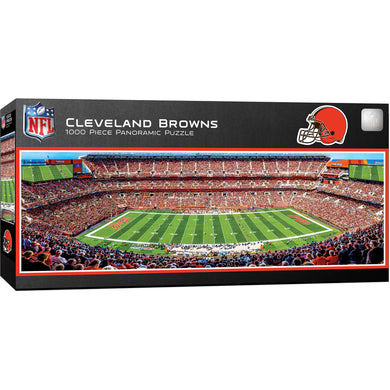 Cleveland Browns Panoramic Puzzle