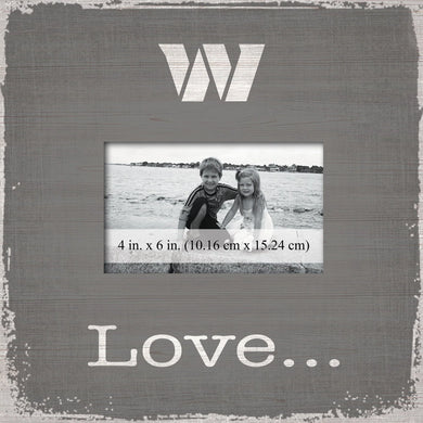 Washington Commanders Love Picture Frame