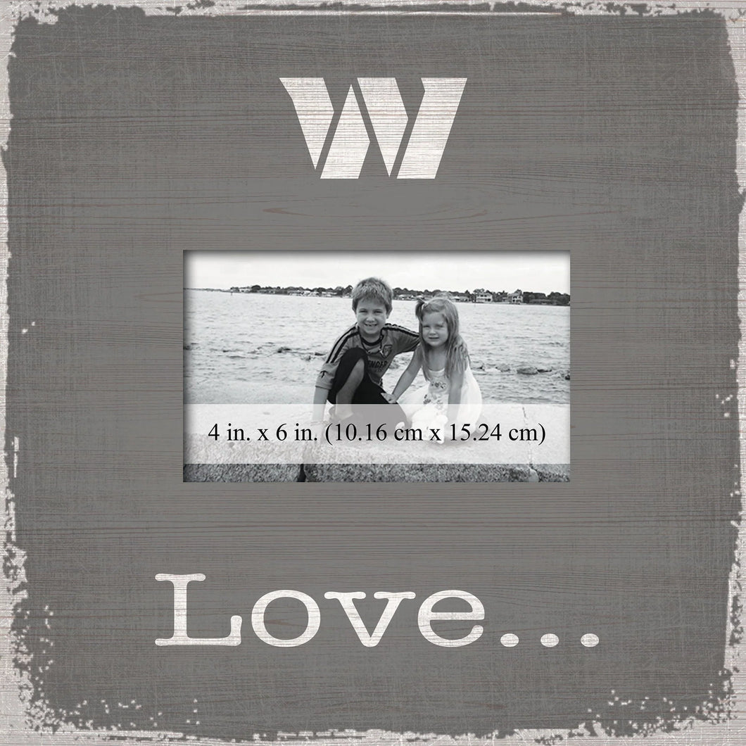 Washington Commanders Love Picture Frame