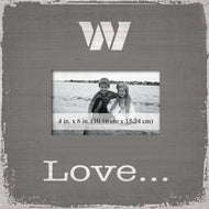 Washington Commanders Love Picture Frame