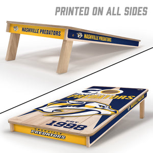 Nashville Predators 2'x4' Cornhole Game with Bags