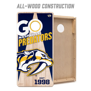 Nashville Predators 2'x4' Cornhole Game with Bags